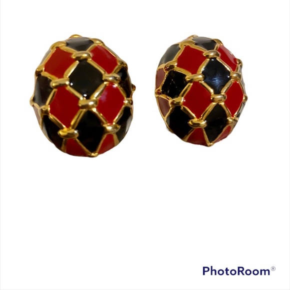 Maresco vintage clip on earrings - Picture 2 of 7